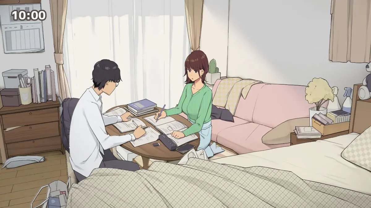Hitorigurashi No Joshidaisei No Oheya, Tomodachi To Ichinichi Shuuchuu Shite Benkyoukai Shiyou To Kimeta Hi｜혼자 사는 여대생 자취방, 친구와 하루 집중해서 스터디 모임하자고 마음먹은 날